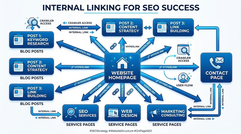 Internal Linking Strategy for Better SEO Rankings