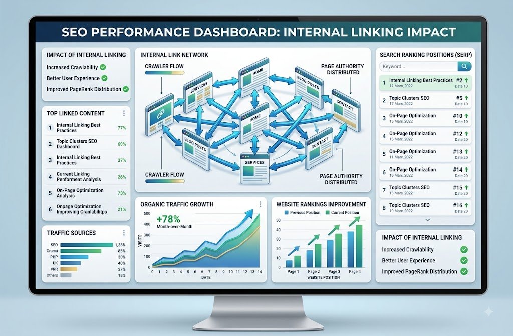 Internal Linking SEO Performance Growth